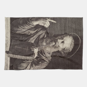 Saint Paul the Apostle Patron Saint of Writers Kitchen Towel
