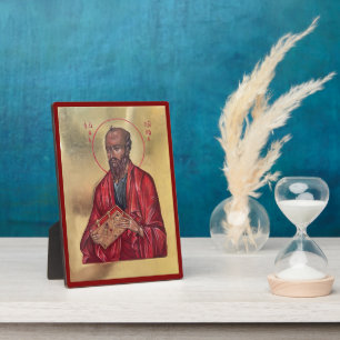 Saint Paul The Apostle Plaque