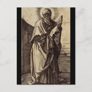 Saint Paul the Apostle Teacher of Nations Art Postcard