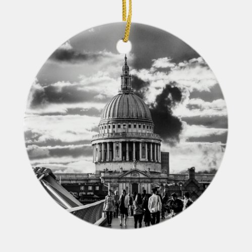 Saint Pauls Cathedral London Ceramic Ornament