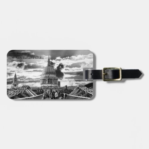 Saint Pauls Cathedral London Luggage Tag