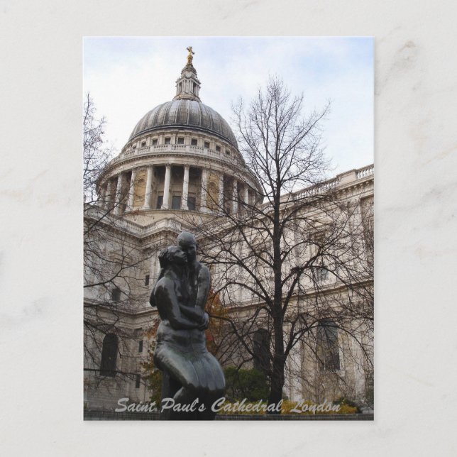 Saint Paul's Cathedral, London Postcard (Front)