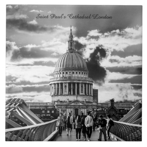 Saint Pauls Cathedral London Tile