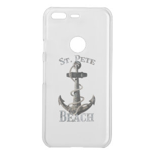 Saint Pete Florida Vacation Nautical Anchor Sailin Uncommon Google Pixel Case