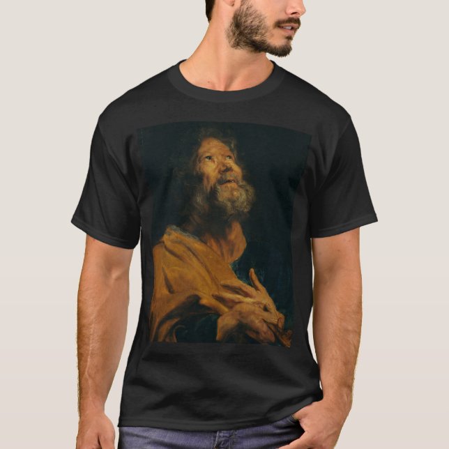 Saint Peter by Antoon van Dyck T-Shirt (Front)