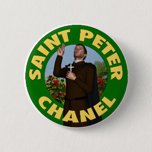 Saint Peter Chanel Button