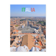 Saint Peter square in Vatican, Rome, Italy