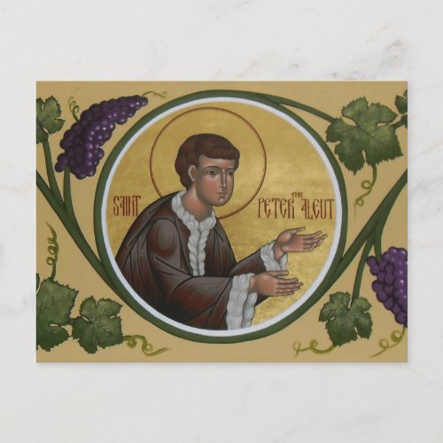 Saint Peter the Aleut Prayer Card