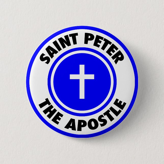 Saint Peter the Apostle Button (Front)