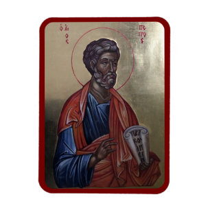 Saint Peter The Apostle Orthodox Icon Magnet
