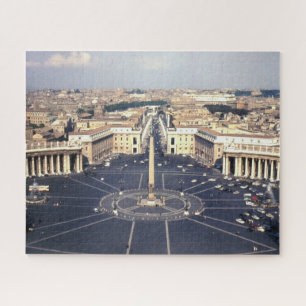 Saint Peter's Square from the Basilica Jigsaw Puzzle