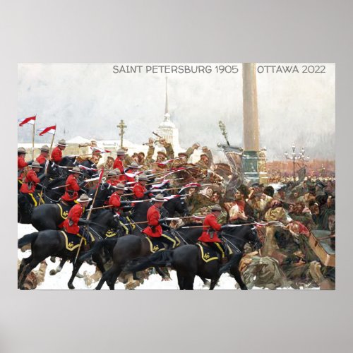 Saint Petersburg 1905  Ottawa 2022 Poster