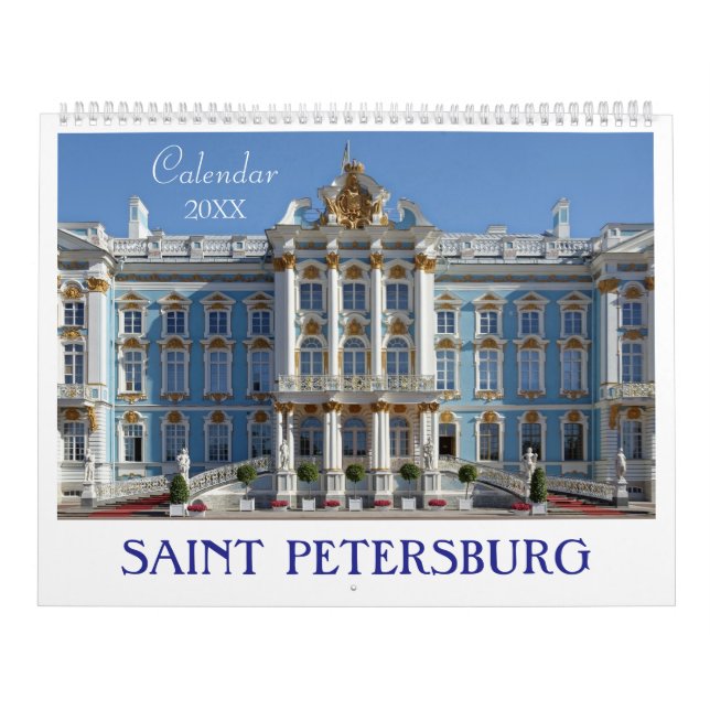 Saint Petersburg esthetic images architecture  Calendar (Cover)