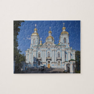 Saint Petersburg, Mariinsky, Nikolsky Cathedral Jigsaw Puzzle