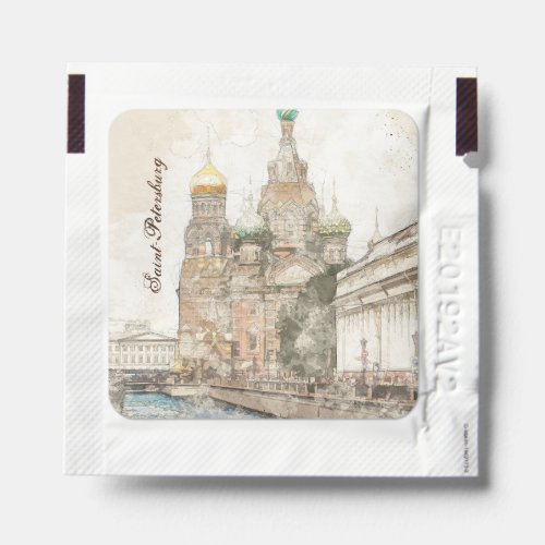 Saint_Petersburg Russia Hand Sanitizer Packet