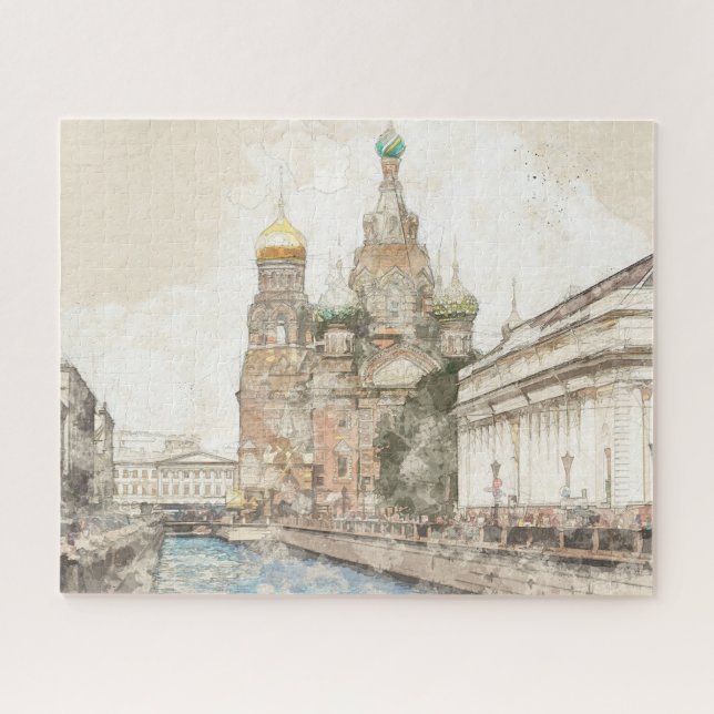 Saint Petersburg Russia Jigsaw Puzzle – Gift Box (Horizontal)
