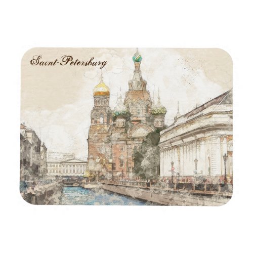 Saint_Petersburg Russia Magnet