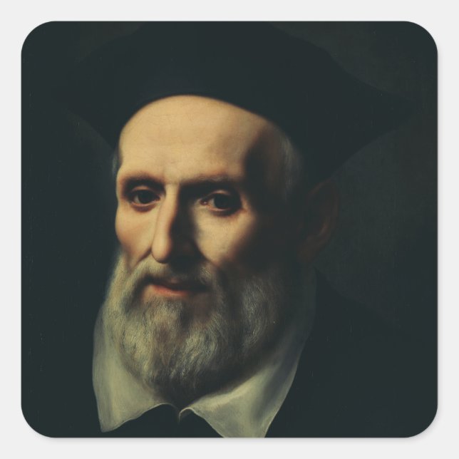 Saint Philip Neri Second Apostle of Rome Square Sticker (Front)