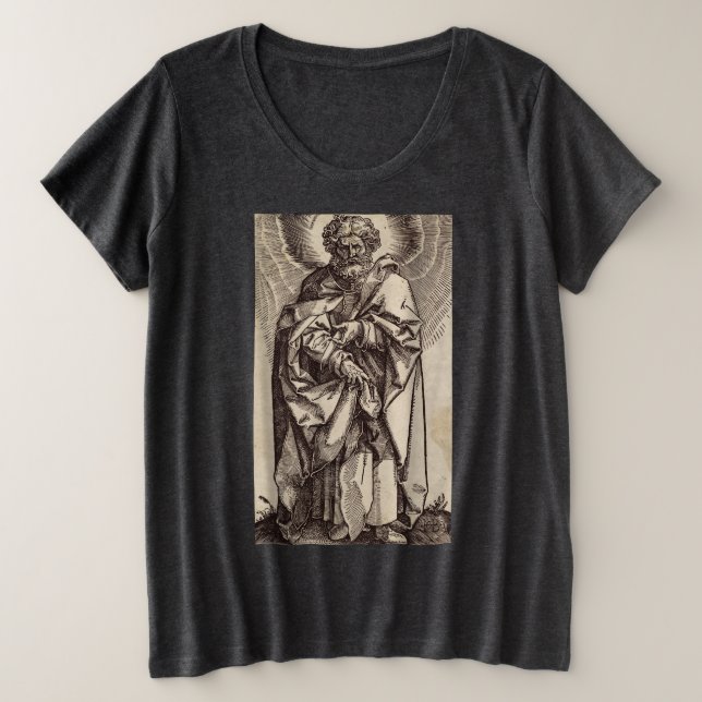 Saint Philip the Apostle Jesus disciples Plus Size T-Shirt (Design Front)