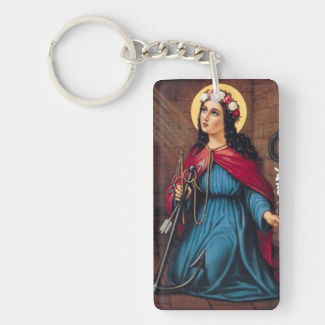 Saint Philomena Keychain (Front)