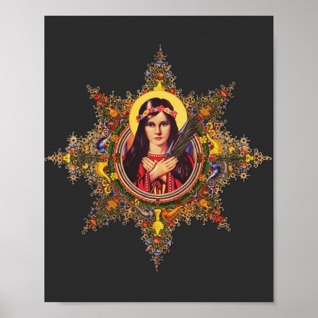 Saint Philomena Poster (Front)