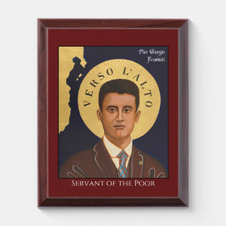 Saint Pier Giorgio Frassiti Icon Plaque