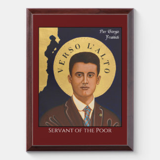 Saint Pier Giorgio Frassiti Icon Plaque