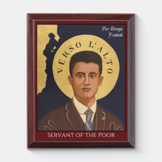 Saint Pier Giorgio Frassiti Icon Plaque