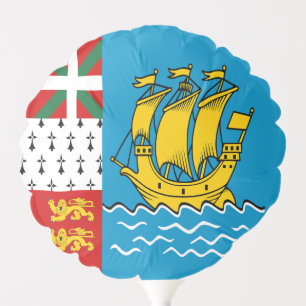 Saint Pierre and Miquelon Flag Balloon