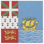 Saint Pierre and Miquelon flag Fabric