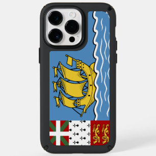 Saint Pierre and Miquelon flag Speck iPhone 14 Pro Max Case