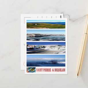 Saint Pierre and Miquelon — Mosaic Postcard