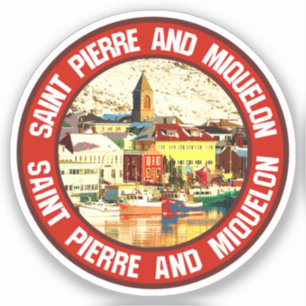 Saint Pierre and Miquelon                          Sticker