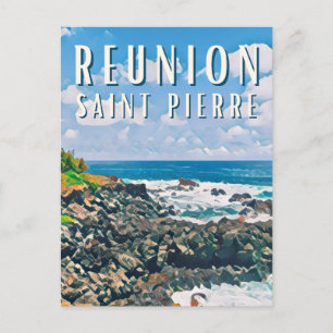 Saint-Pierre Photo Vintage Postcard