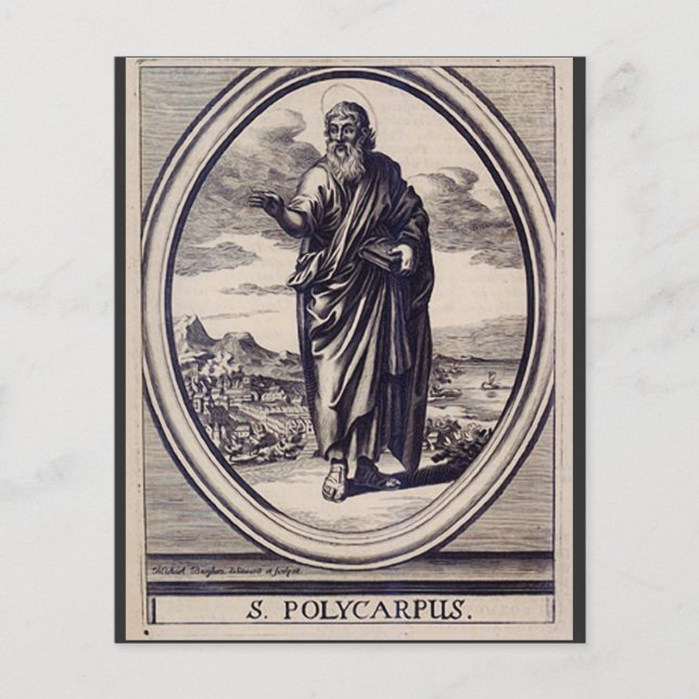 Saint Polycarp of Smyrna Martyr and Church Father (Front)