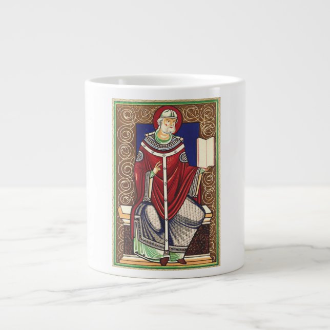  Saint Pope Gregory the Great Giant Coffee Mug (Front)