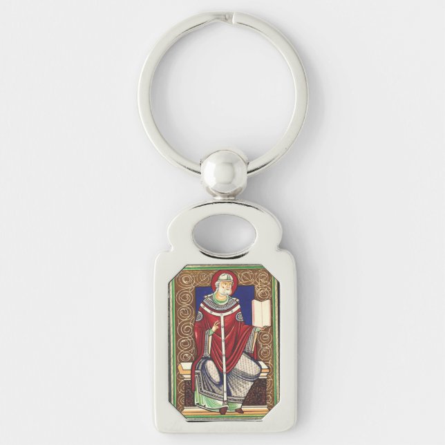 Saint Pope Gregory the Great Keychain (Front)