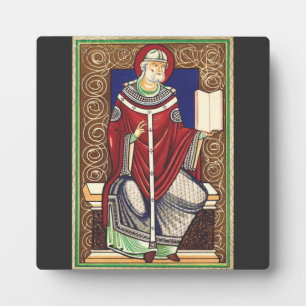 Saint Pope Gregory the Great Plaque