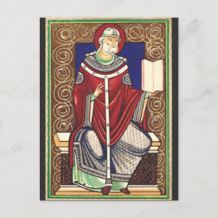  Saint Pope Gregory the Great Postcard