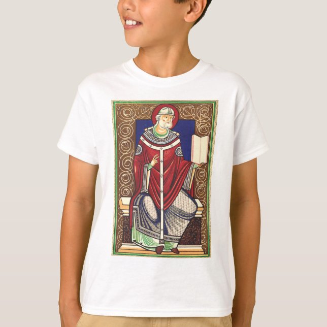  Saint Pope Gregory the Great T-Shirt (Front)