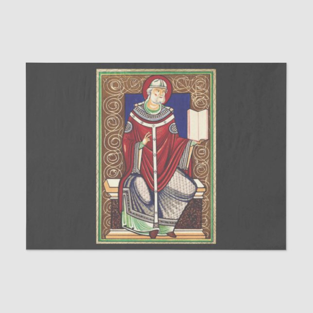  Saint Pope Gregory the Great Tissue Paper (Front)