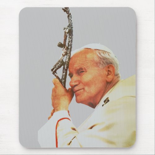 Saint Pope John Paul II  Mouse Pad