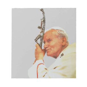 Saint Pope John Paul II Notepad