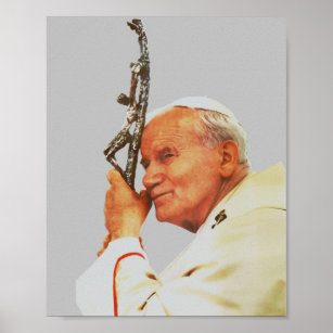 Saint Pope John Paul II  Poster