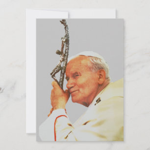Saint Pope John Paul II  Thank You Card