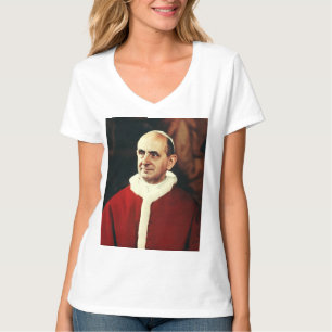 Saint Pope Paul VI head of the Catholic Church T-Shirt