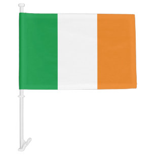 Saint Ptaricks Day Ireland Car Flag