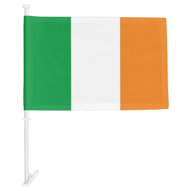Saint Ptaricks Day Ireland   Car Flag (Front)