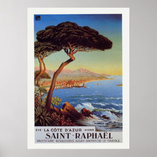 Saint-Raphael Travel Poster