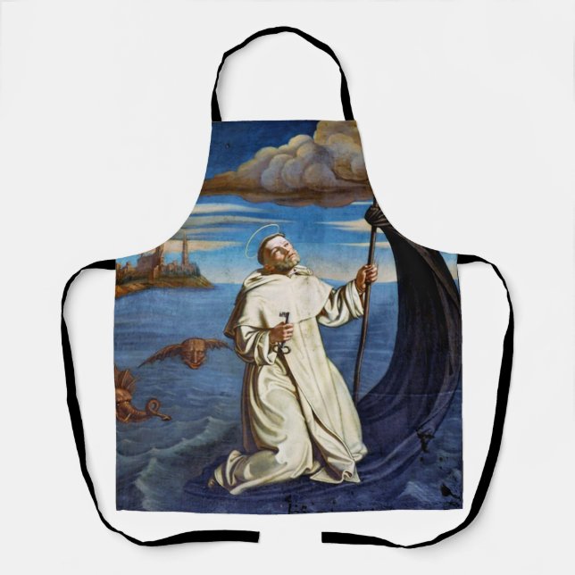 Saint Raymond of Penyafort Premium Baroque Style Apron (Front)